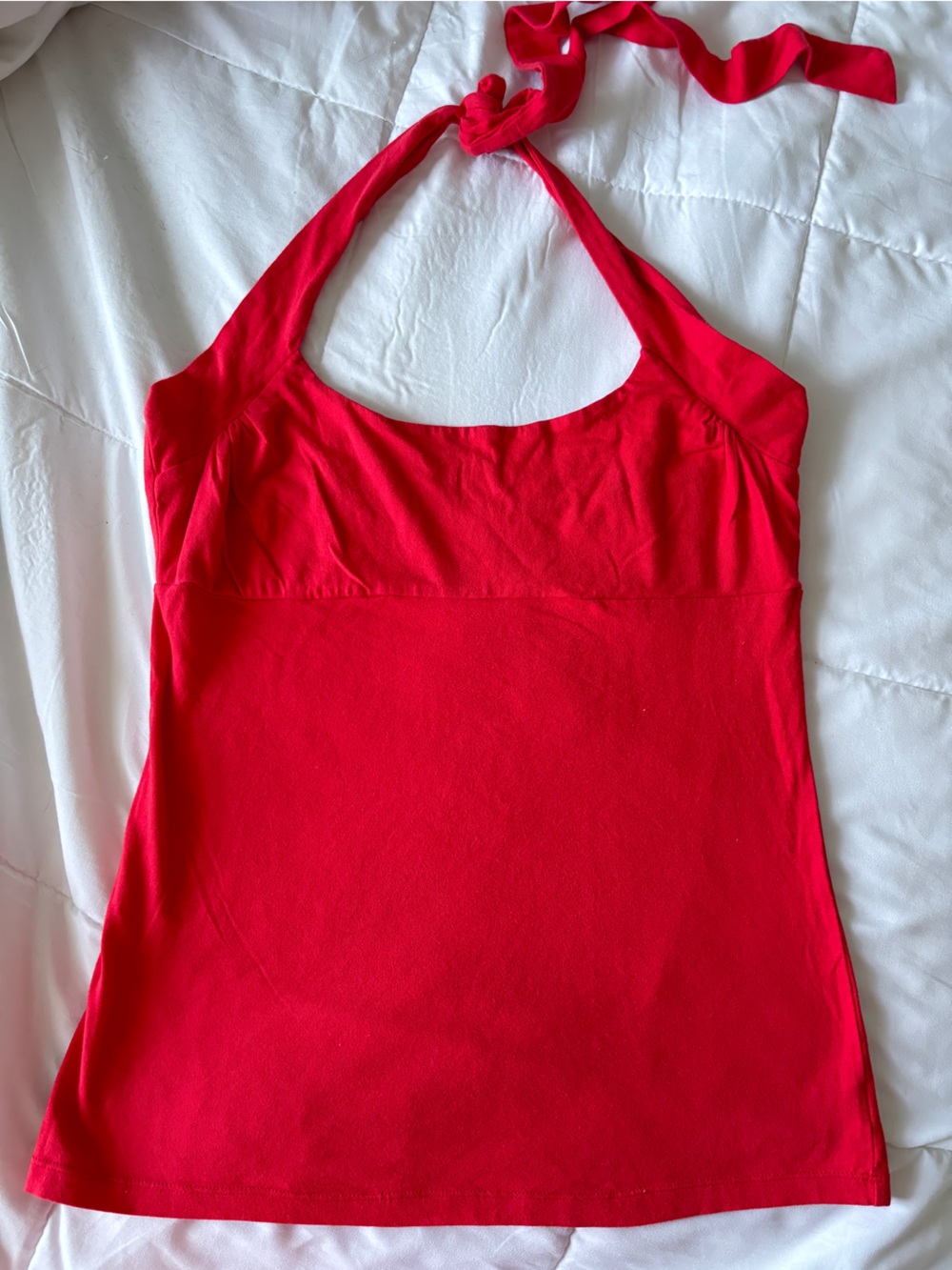 Vintage anchor blue Red y2k halter top